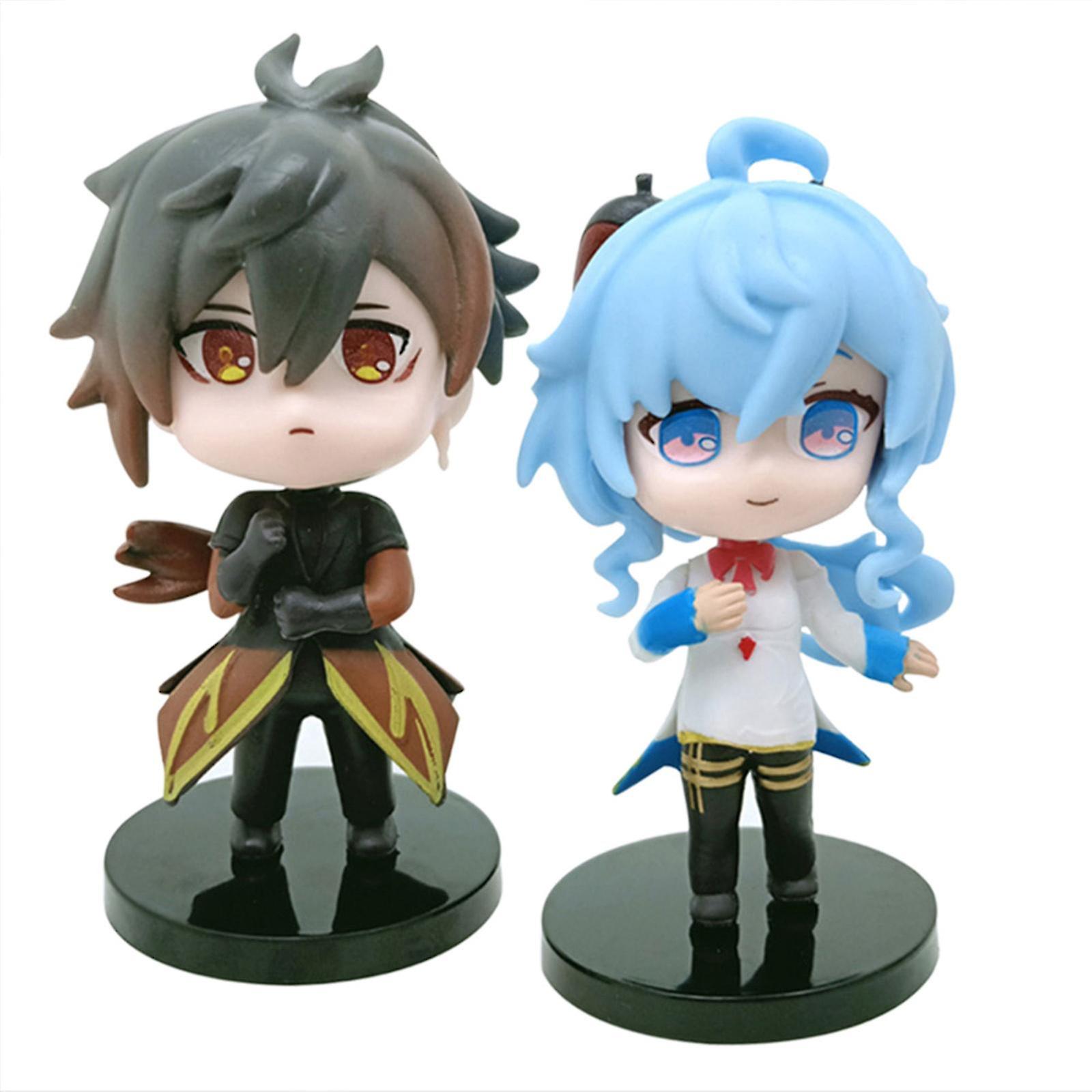 Venta Internacional - Figura, Estatua, Juguete, Personajes Del Juego Genshin Impact, 10 Cm