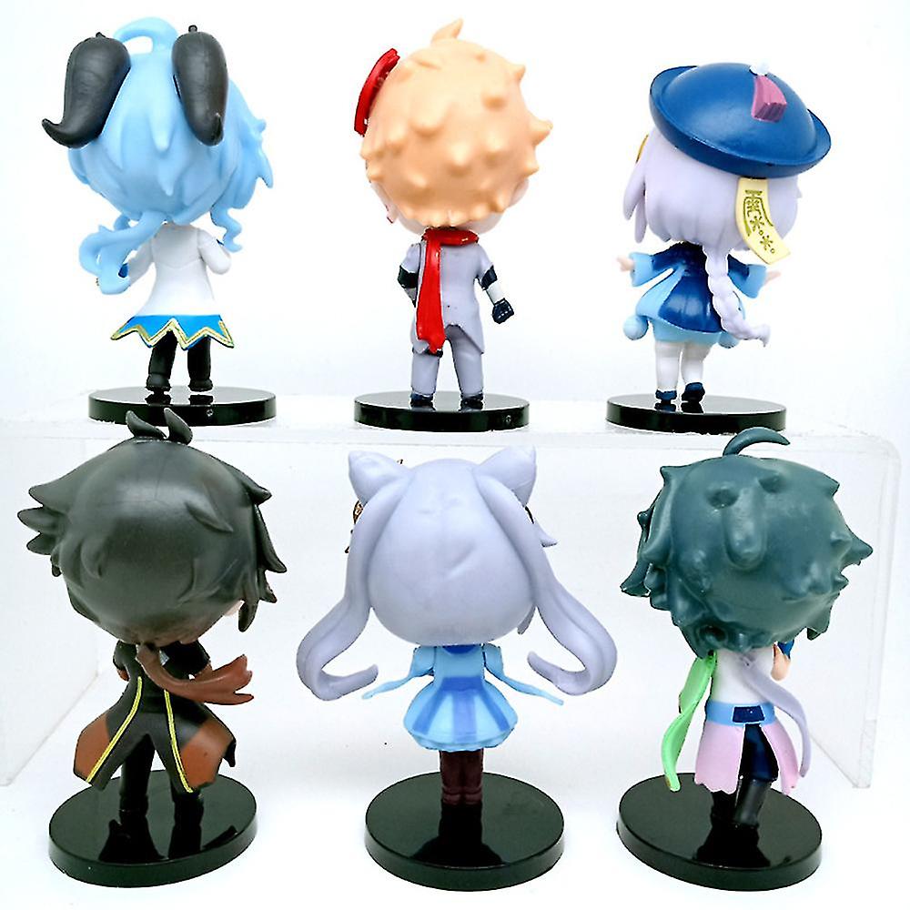 Foto 5 pulgar | Venta Internacional - Figura, Estatua, Juguete, Personajes Del Juego Genshin Impact, 10 Cm