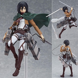 Foto 1 | Venta Internacional - Figura De Acción Attack On Titan Levi Mikasa Eren Pvc 15 Cm