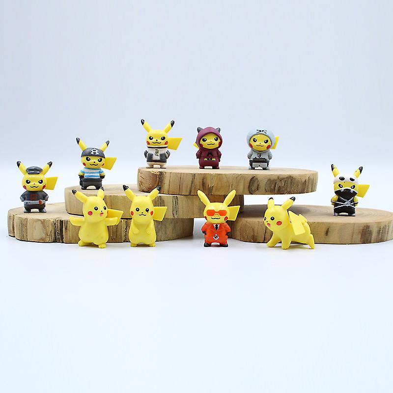 Foto 3 pulgar | Venta Internacional - Figura De Acción Pokémon Pikachu De 4 Cm, 10 Unidades/juego De Regalo Para Niños