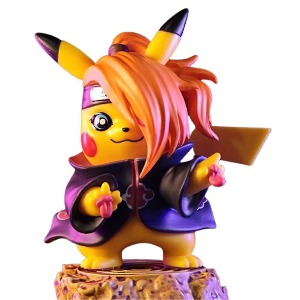 Foto 2 pulgar | Venta Internacional - Figura De Acción Pikachu X Naruto, Juguete De Pvc De 11 Cm, Regalo