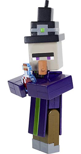 Foto 5 pulgar | Venta Internacional - Videojuego Action Figure Mattel Minecraft Witch 8cm