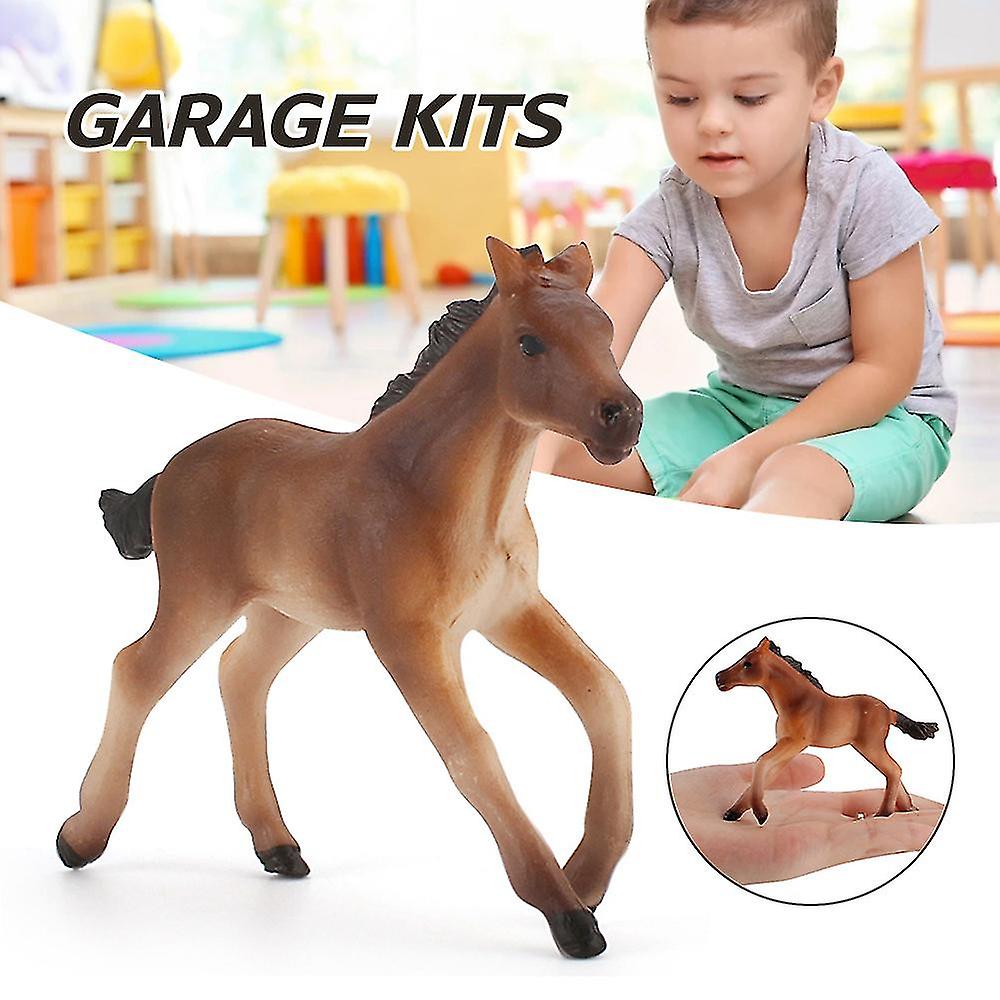 Foto 3 pulgar | Venta Internacional - Figura De Acción De Pvc Macizo Sajy Horse Con Ornamento Decorativo