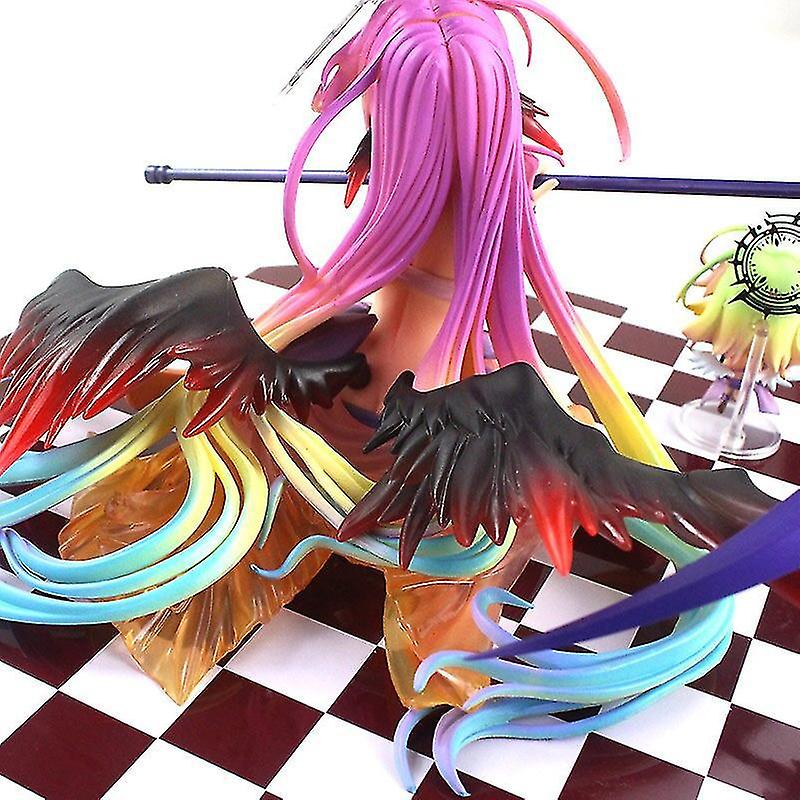 Foto 5 pulgar | Venta Internacional - Figura No Game No Life Jibril Flueqel Girl Angel 14 Cm