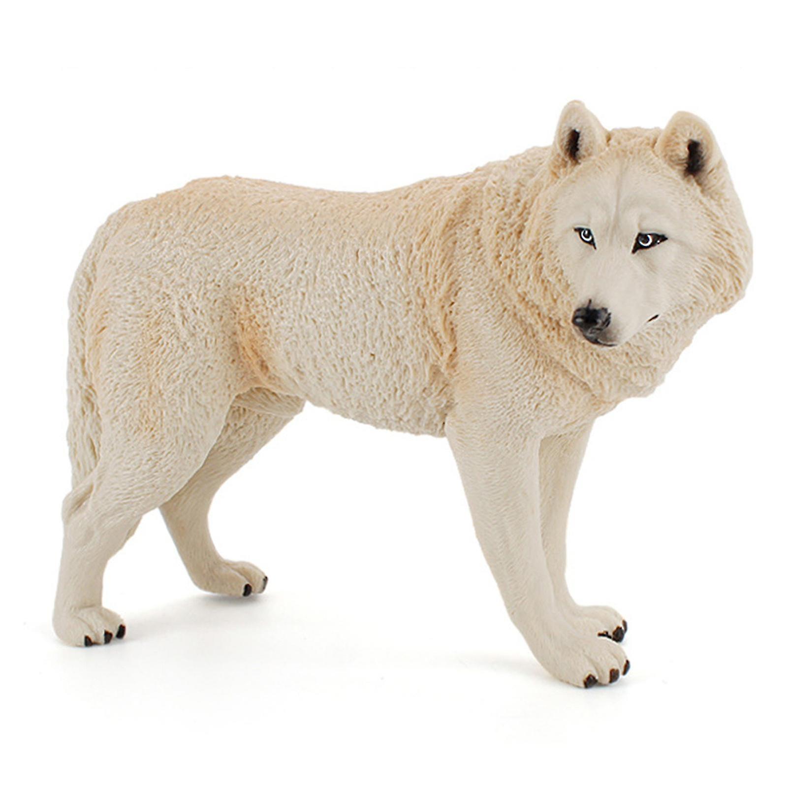 Foto 2 pulgar | Venta Internacional - Figura De Acción De Pvc Macizo Sajy Wolf Con Ornamento Decorativo