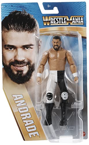 Foto 3 pulgar | Venta Internacional - Figura De Acción Wwe Mattel Wrestlemania 37 Andrade 15cm