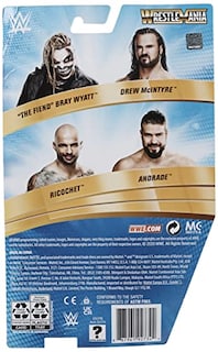 Foto 3 | Venta Internacional - Figura De Acción Wwe Mattel Wrestlemania 37 Andrade 15cm
