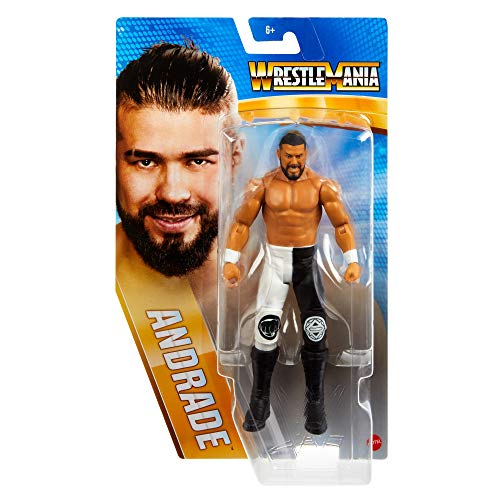 Foto 9 pulgar | Venta Internacional - Figura De Acción Wwe Mattel Wrestlemania 37 Andrade 15cm