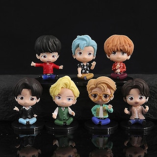 Foto 1 | Venta Internacional - Action Figures Sajy Bts Idol Group, Juguete De Pvc De 6 Cm, Regalo Para Niños