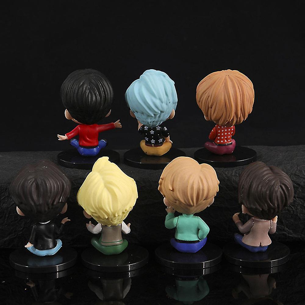 Foto 2 | Venta Internacional - Action Figures Sajy Bts Idol Group, Juguete De Pvc De 6 Cm, Regalo Para Niños