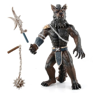 Foto 1 | Venta Internacional - Figura De Acción Sajy Werewolf Warrior, Pvc Macizo, 20 Cm