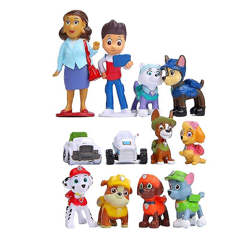 Foto 2 pulgar | Venta Internacional - Figura De Acción Skye Ryder De La Patrulla Canina Con 6 Perros Y 5 Coches 3.5-6