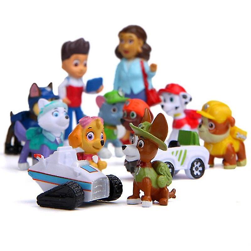 Foto 3 pulgar | Venta Internacional - Figura De Acción Skye Ryder De La Patrulla Canina Con 6 Perros Y 5 Coches 3.5-6