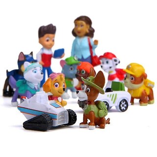 Foto 2 | Venta Internacional - Figura De Acción Skye Ryder De La Patrulla Canina Con 6 Perros Y 5 Coches 3.5-6