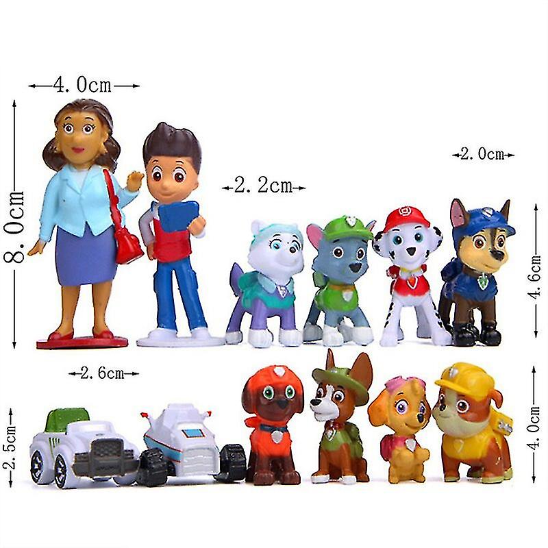Foto 6 pulgar | Venta Internacional - Figura De Acción Skye Ryder De La Patrulla Canina Con 6 Perros Y 5 Coches 3.5-6