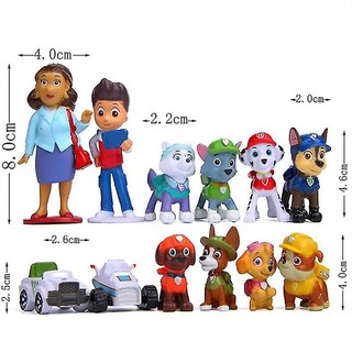 Foto 5 | Venta Internacional - Figura De Acción Skye Ryder De La Patrulla Canina Con 6 Perros Y 5 Coches 3.5-6