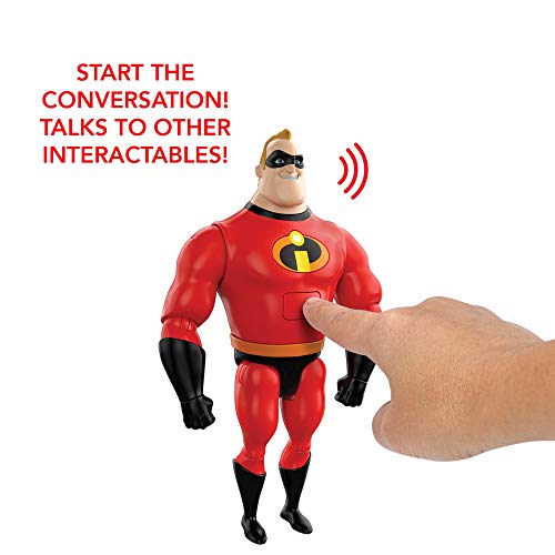 Foto 4 pulgar | Venta Internacional - Figura De Acción Mattel Pixar Interactables Mr. Incredible