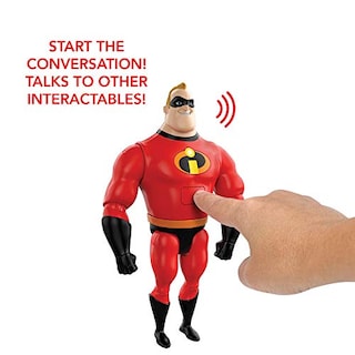 Foto 3 | Venta Internacional - Figura De Acción Mattel Pixar Interactables Mr. Incredible