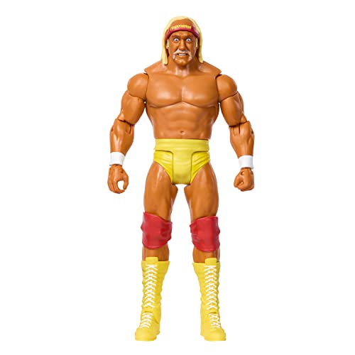 Foto 2 pulgar | Venta Internacional - Figura De Acción Wwe Hulk Hogan Mattel De 6 Pulgadas Con 10 Puntos De A