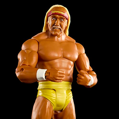 Foto 4 pulgar | Venta Internacional - Figura De Acción Wwe Hulk Hogan Mattel De 6 Pulgadas Con 10 Puntos De A