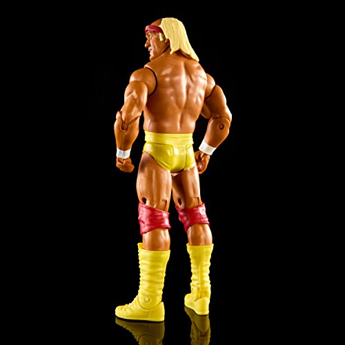 Foto 5 pulgar | Venta Internacional - Figura De Acción Wwe Hulk Hogan Mattel De 6 Pulgadas Con 10 Puntos De A