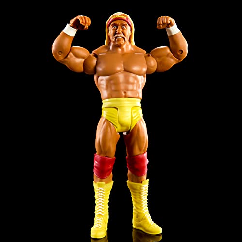 Foto 6 pulgar | Venta Internacional - Figura De Acción Wwe Hulk Hogan Mattel De 6 Pulgadas Con 10 Puntos De A