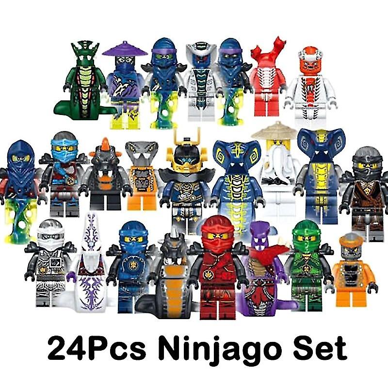 Foto 2 pulgar | Venta Internacional - Set De Minifiguras Ninjago Kai Jay Sensei Wu Master X24