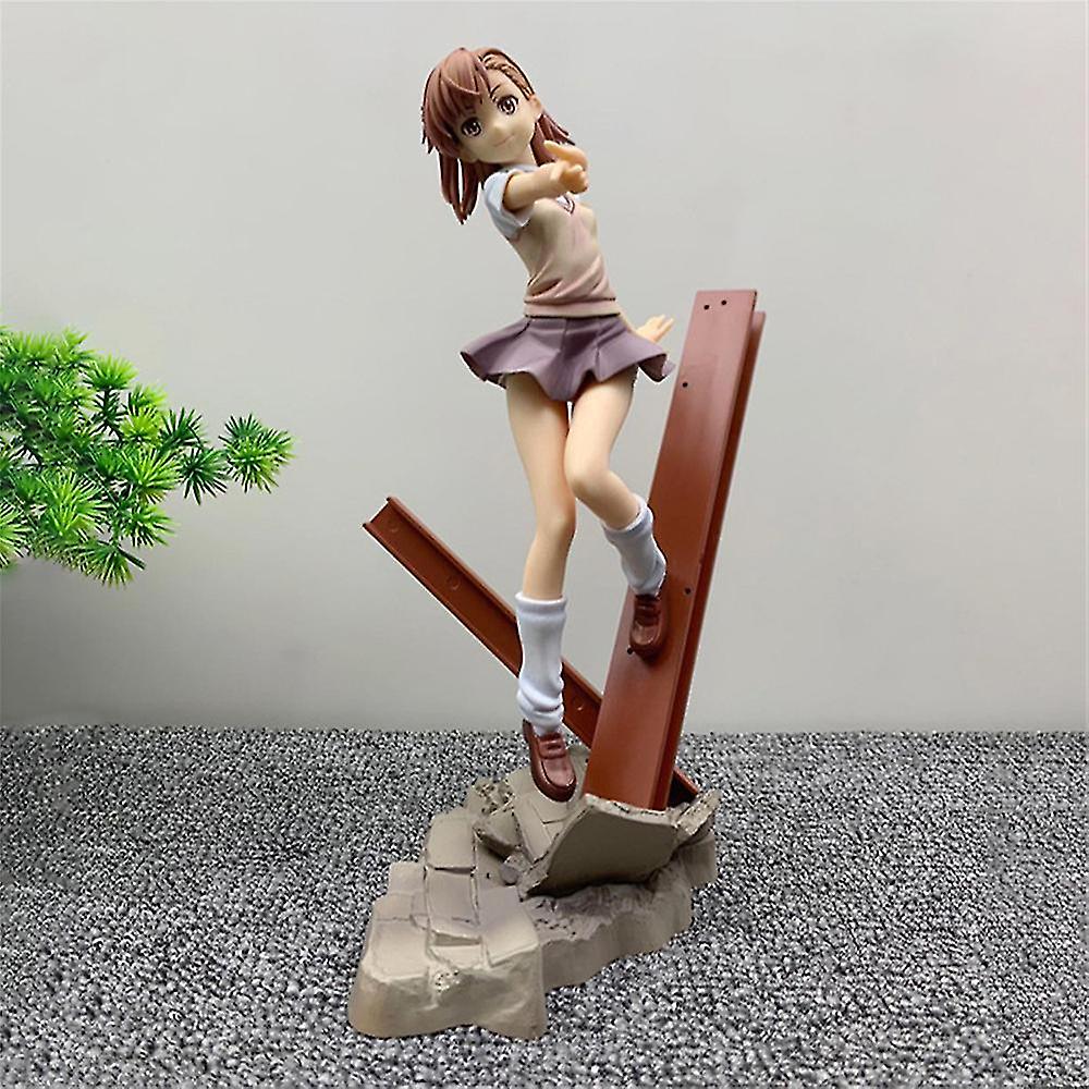 Foto 5 pulgar | Venta Internacional - Figura De Acción Sajy Toaru Majutsu, Sin Índice, 26 Cm, Juguete De Pvc