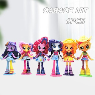 Foto 1 | Venta Internacional - Figura, Estatua De Juguete, Dibujos Animados, Ponis, Niñas, 12-13 Cm, Pvc Y Abs