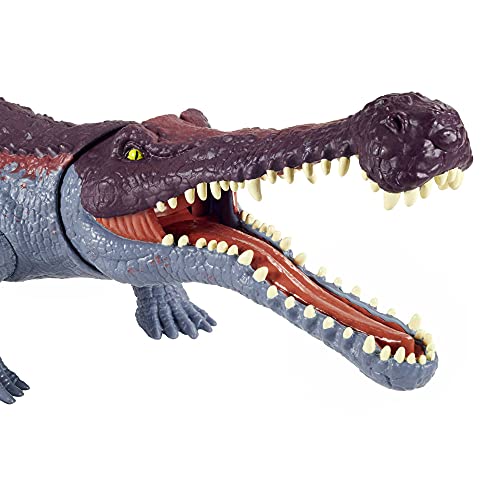Foto 2 | Venta Internacional - Figura De Acción Mattel Jurassic World Massive Biters Sarcosuch