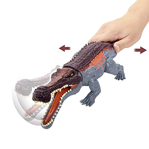 Foto 6 pulgar | Venta Internacional - Figura De Acción Mattel Jurassic World Massive Biters Sarcosuch