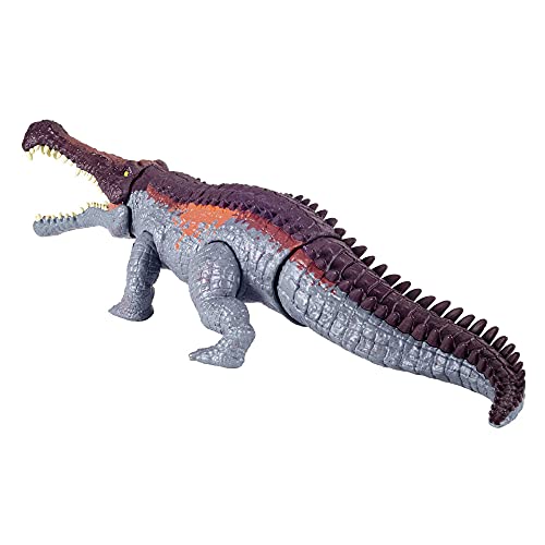 Foto 8 pulgar | Venta Internacional - Figura De Acción Mattel Jurassic World Massive Biters Sarcosuch