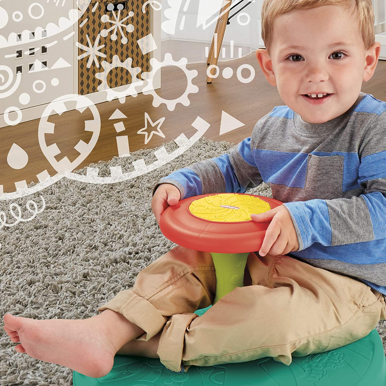 Foto 7 pulgar | Juguete Spin Activity Para Niños De 18 Meses O Más - Venta Internacional.