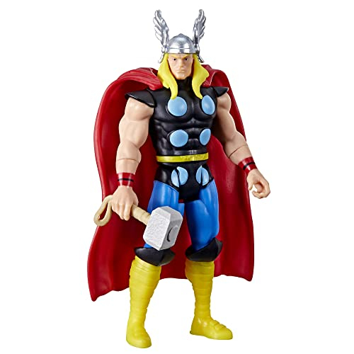 Figura de Acción Thor 3.75" Marvel Legends Series Colección Retro 375 con Accesorio -Venta Internacional