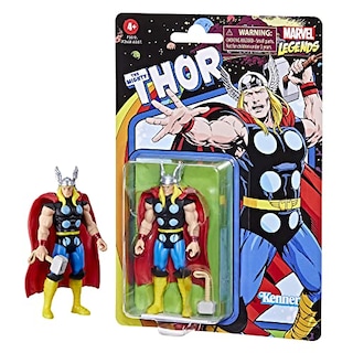 Foto 3 | Figura de Acción Thor 3.75" Marvel Legends Series Colección Retro 375 con Accesorio -Venta Internacional