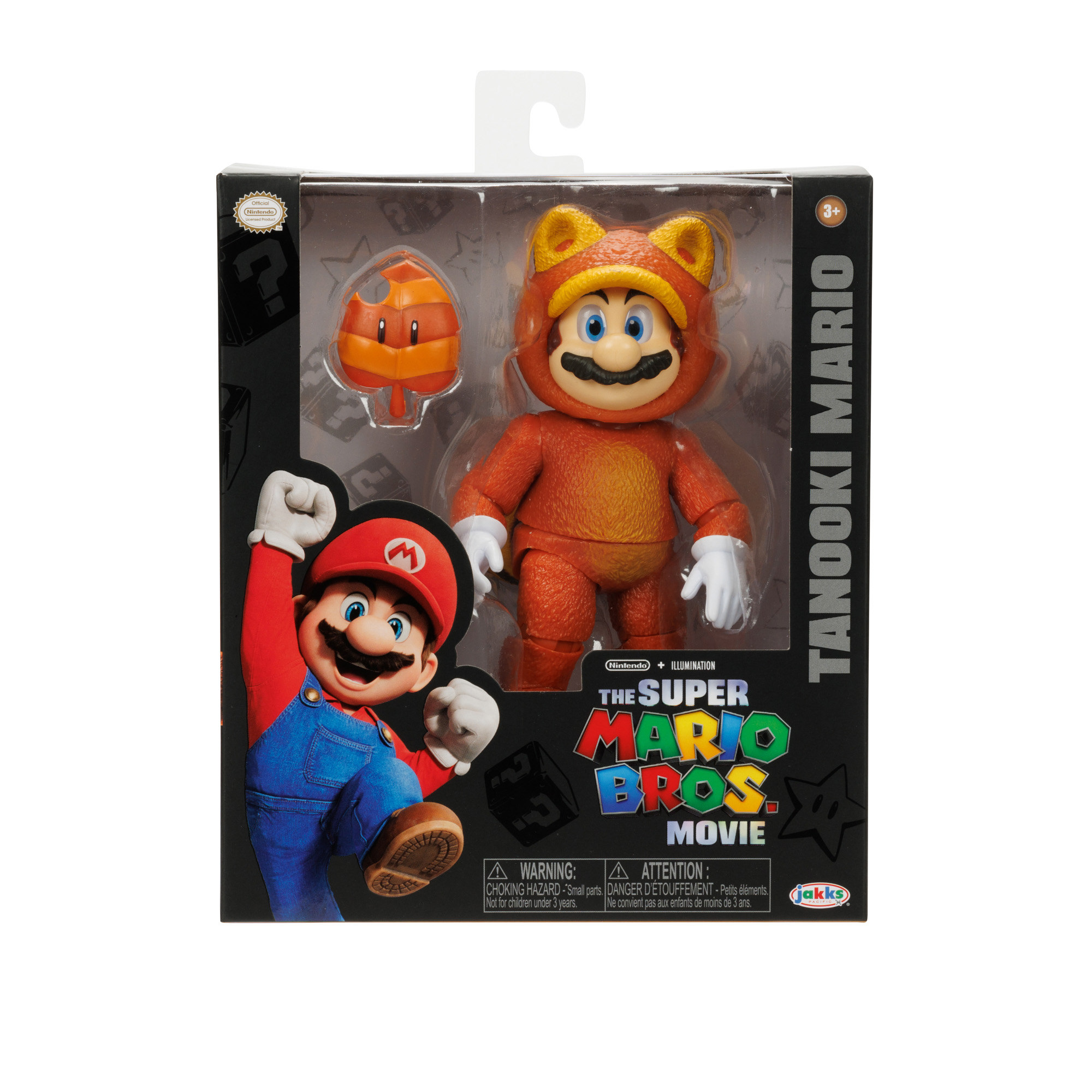 Foto 2 pulgar | Tanooki Mario Pelicula Nintendo 5 Pulgadas Figura Articulada