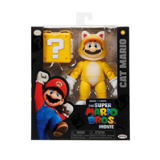 Foto 1 | Mario Gato Pelicula Nintendo 5 Pulgadas Figura Articulada