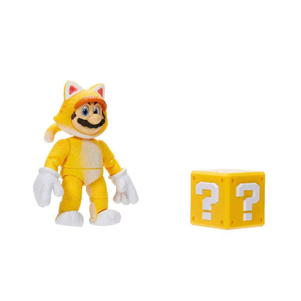 Foto 6 | Mario Gato Pelicula Nintendo 5 Pulgadas Figura Articulada
