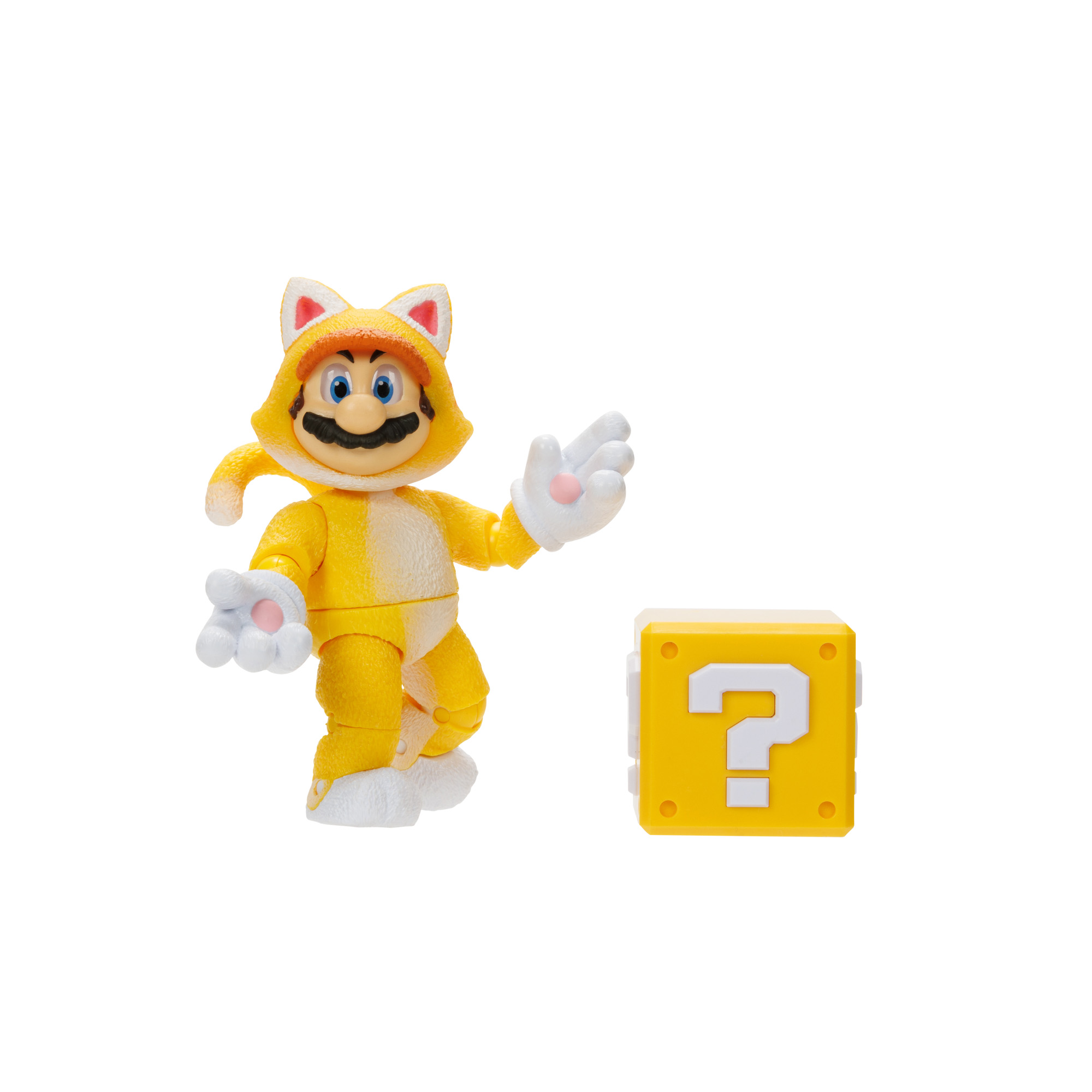 Foto 8 pulgar | Mario Gato Pelicula Nintendo 5 Pulgadas Figura Articulada
