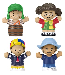 Foto 1 | Figuras De Juguete El Chavo Del Ocho Fisher-price Little People 4 Pzs