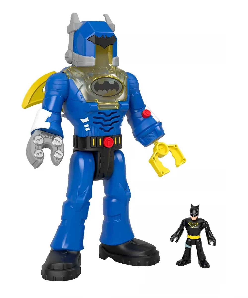 Foto 6 pulgar | Figura De Acción Batman Imaginext Insider & Exo Traje, Azul