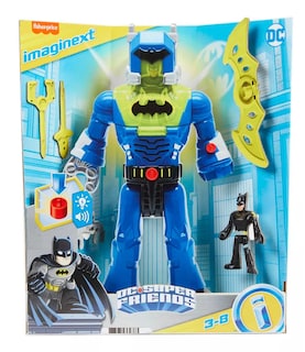 Foto 4 | Figura De Acción Batman Imaginext Insider & Exo Traje, Azul