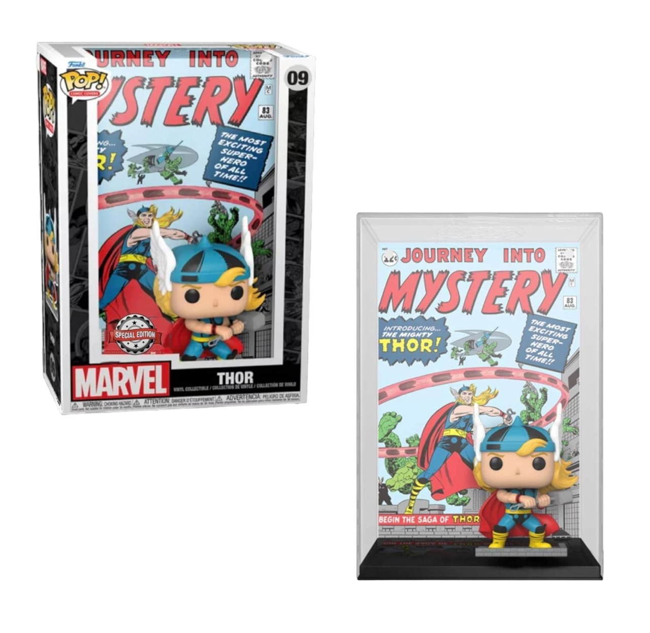 Foto 2 pulgar | Funko Pop Comic Cover: Marvel- Thor