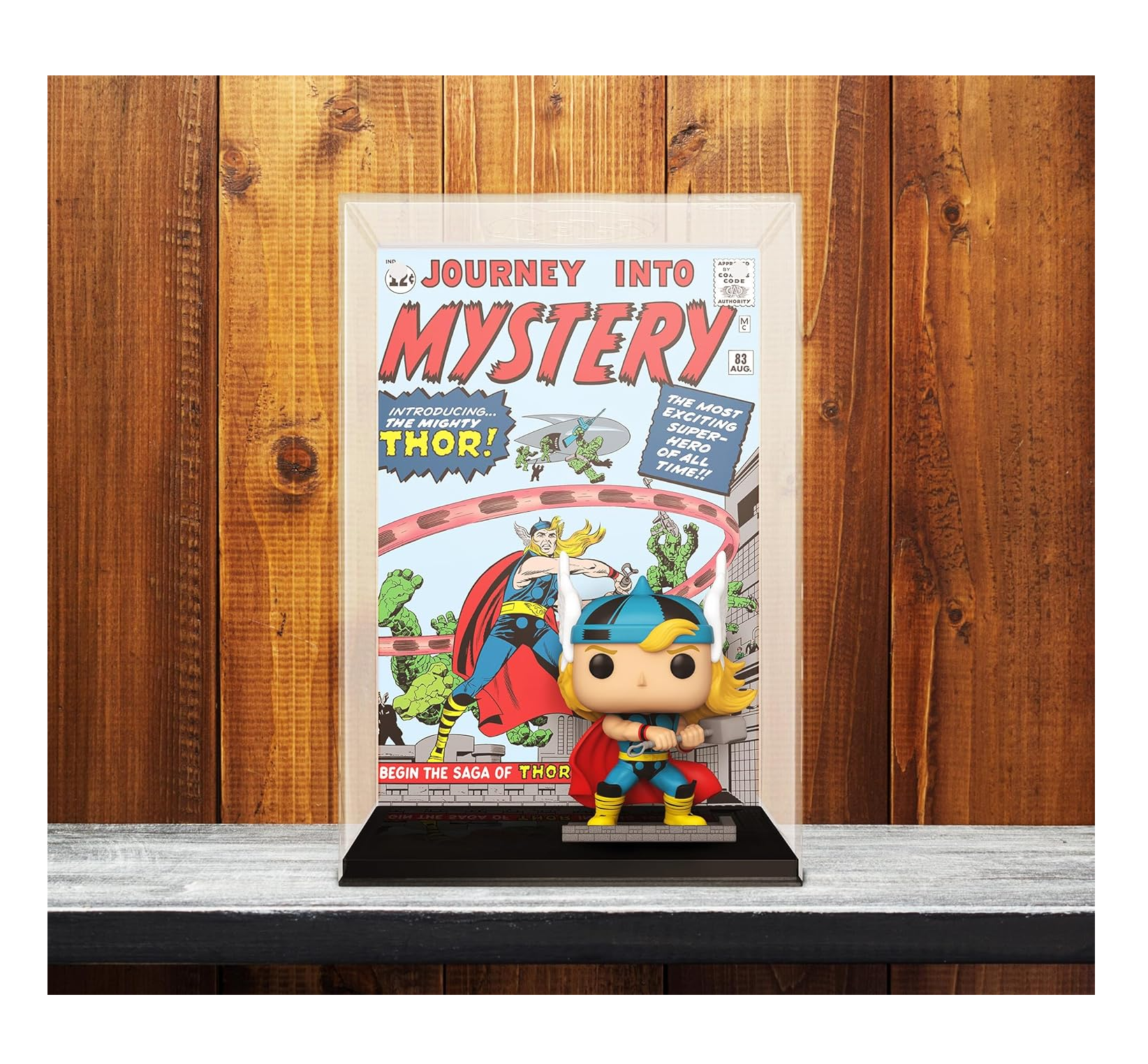 Foto 3 pulgar | Funko Pop Comic Cover: Marvel- Thor