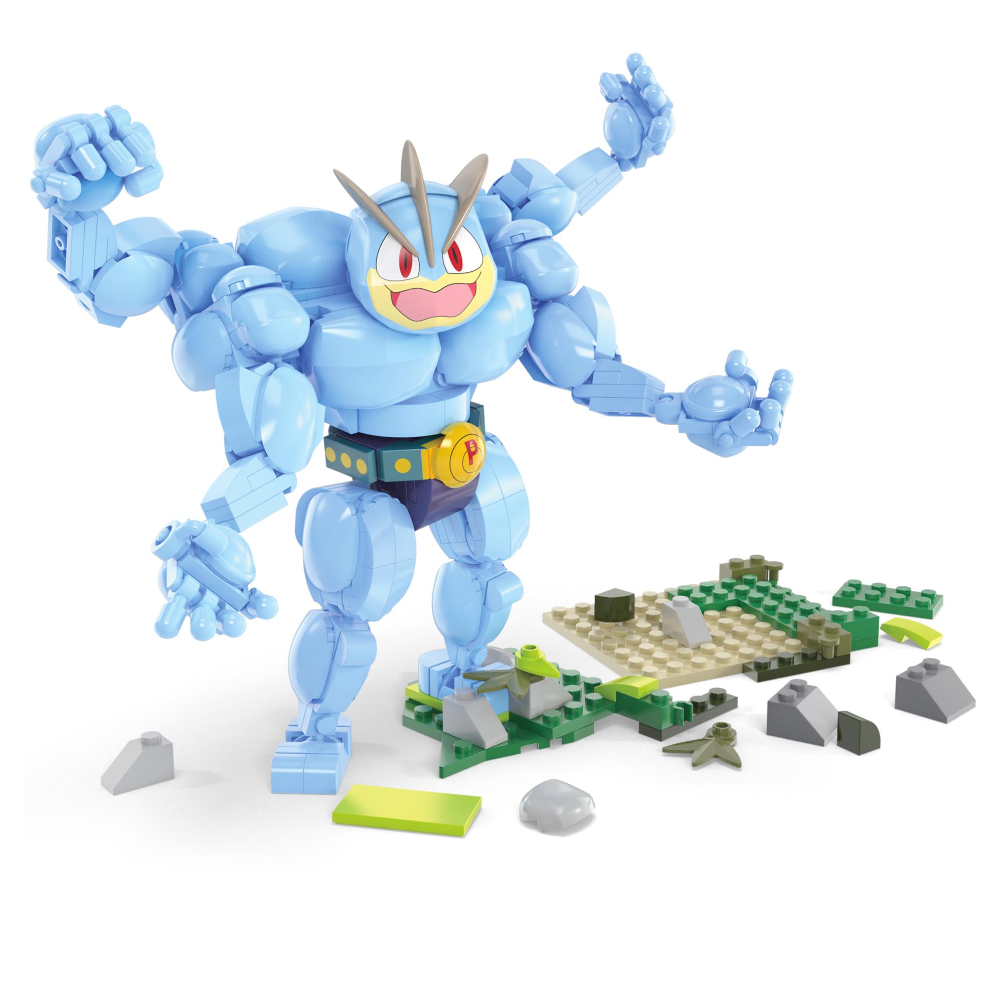 Foto 3 pulgar | Juguetes De Construcción De Figuras De Acción Mega Pokémon Machamp 399 Piezas - Venta Internacional.