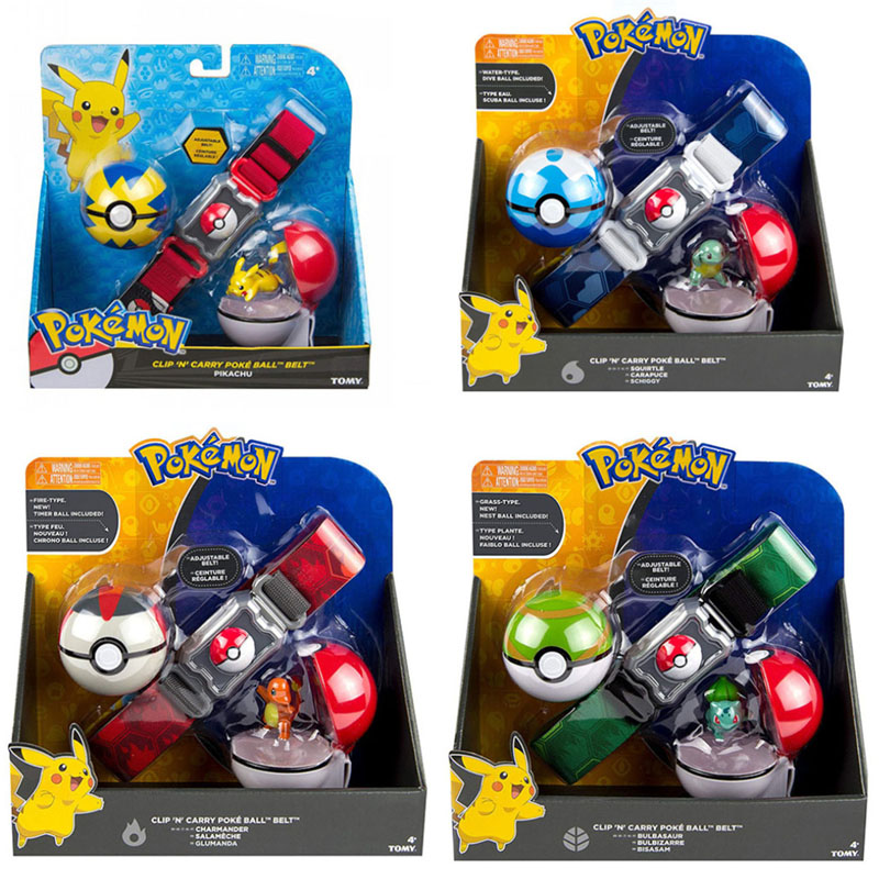 Foto 4 pulgar | Cinturón De Pelota Con Forma De Figura De Acción Pokémon Pi Elf Para Niños De 4 A 12 Años - Venta Internacional.