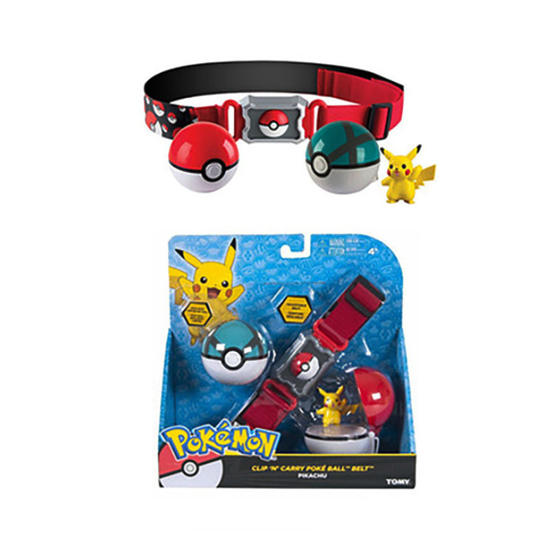 Foto 6 pulgar | Cinturón De Pelota Con Forma De Figura De Acción Pokémon Pi Elf Para Niños De 4 A 12 Años - Venta Internacional.