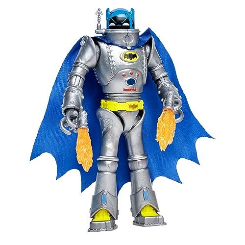 Foto 5 pulgar | Figura De Acción Mcfarlane Toys Dc Retro Robot Batman 66 Pies Cómic - Venta Internacional.