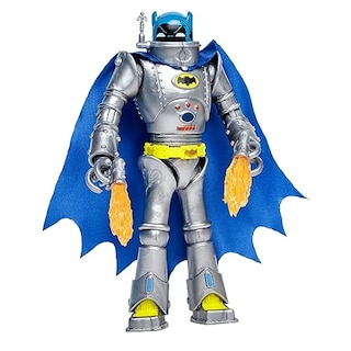 Foto 4 | Figura De Acción Mcfarlane Toys Dc Retro Robot Batman 66 Pies Cómic - Venta Internacional.