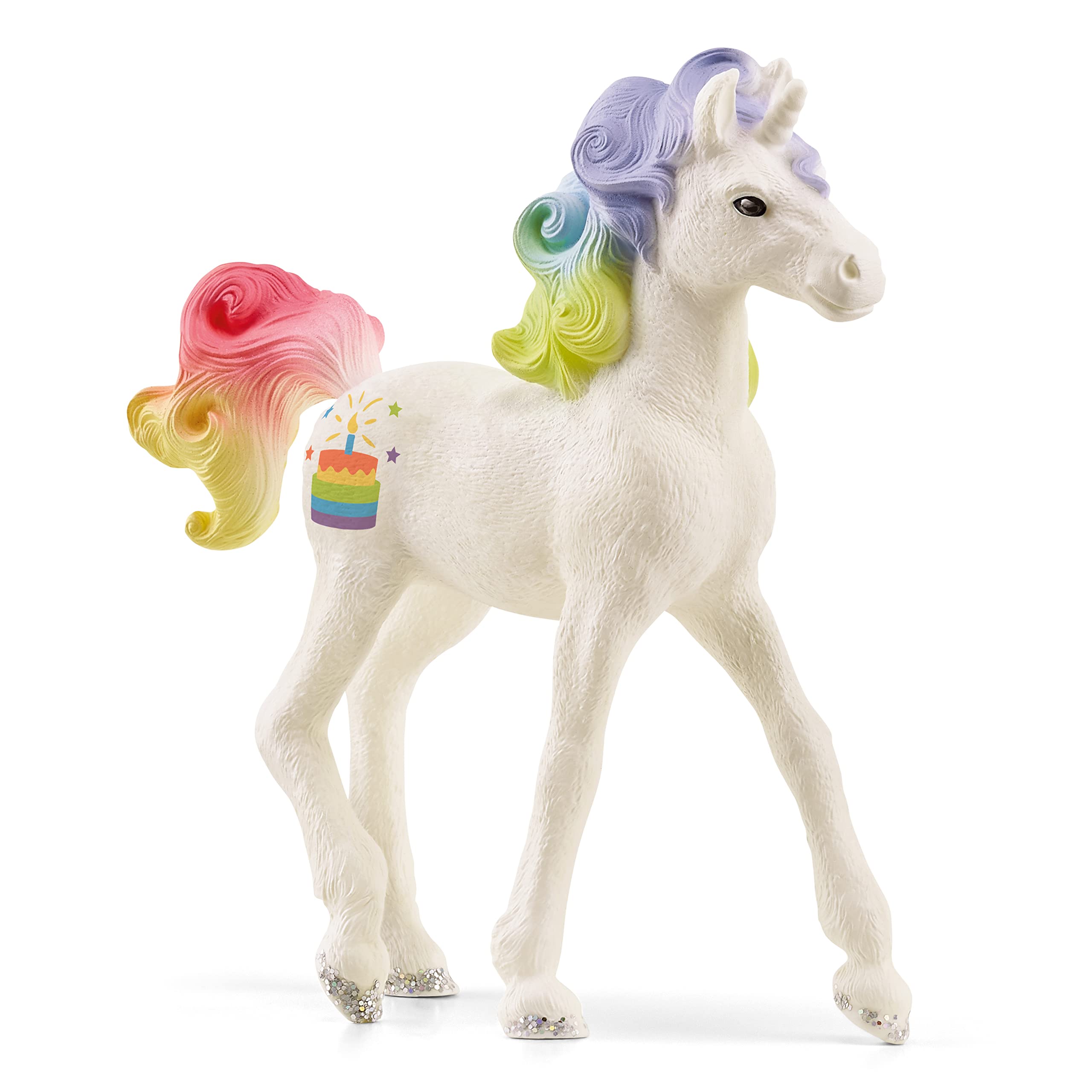 Foto 2 pulgar | Figura De Juguete Coleccionable Schleich Bayala Rainbow Cake Unicorn - Venta Internacional.